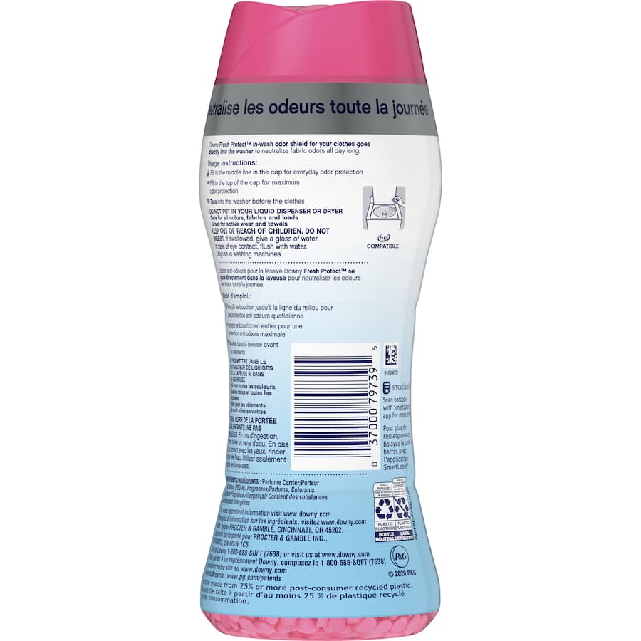 Downy Laundry Fragrance Booster in April Fresh adds long-lasting floral freshness to your laundry for a revitalizing scent.