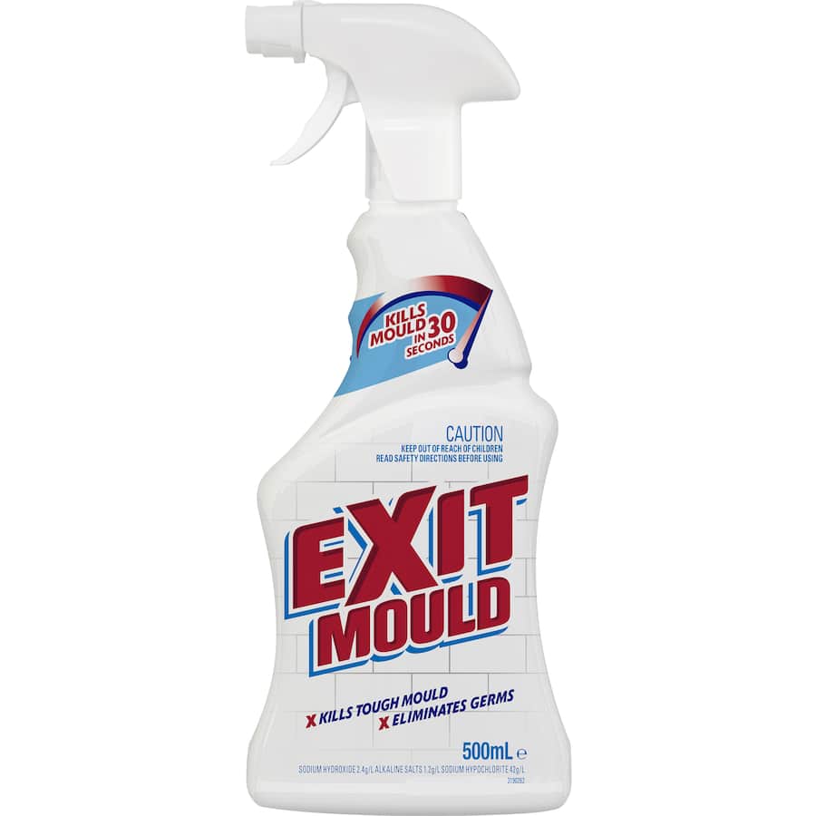 Exit Mould Mould Remover Spray effectively eliminates stubborn mould and mildew, ensuring clean, healthy surfaces in your home.