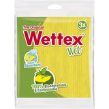 Vileda Wettex Wet Sponge Cloth  3pack