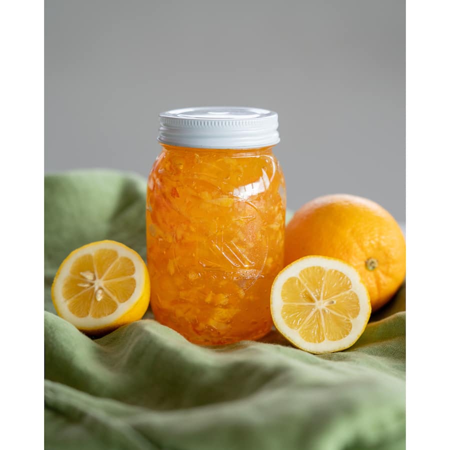 Kates Kitchen Embossed Preserving Jar  Each 1L