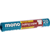 Premium Mono Baking Paper Refill with double-sided non-stick coating for easy release and hassle-free clean-up.