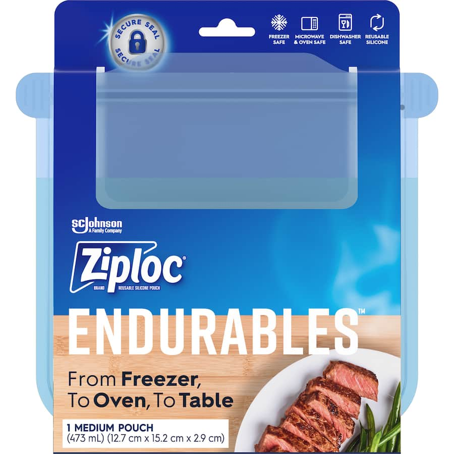 Ziploc Endurables Reusable Pouch Medium