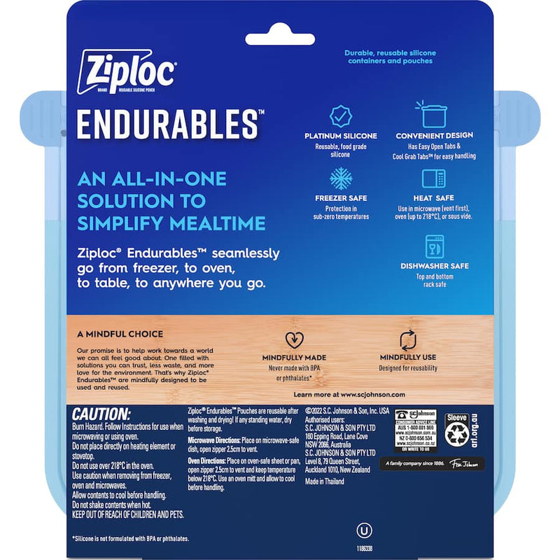 Ziploc Endurables Reusable Pouch Medium