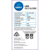 Olsent Bayonet LED Light Bulb 11W with 1050 lumens cool white light, ideal for home and office lighting upgrades.