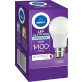 Olsent Bayonet Light Bulb Led 14w 1400 Lumen Cool 1pack