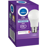 Olsent Edison Screw Light Bulb Led Gls Globe 9w 810 Lumen 270 1pack