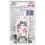 Floral air freshener for cars that clips onto vents, releasing soothing garden-inspired scents while eliminating odors.