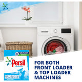 Persil Sensitive laundry powder in eco-friendly packaging, designed for tough stain removal while being skin-friendly.