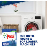 Persil Active Clean laundry powder for front & top loaders, effectively removes tough stains sustainably on first wash.
