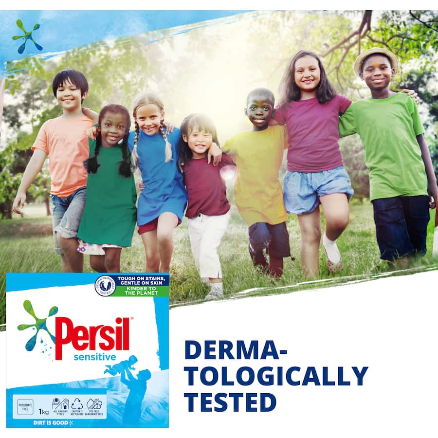 Persil Front & Top Loader Laundry Powder Sensitive 1kg