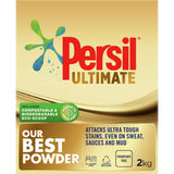 Persil Ultimate Laundry Powder for front and top loaders, tough on stains with eco-friendly, biodegradable ingredients.