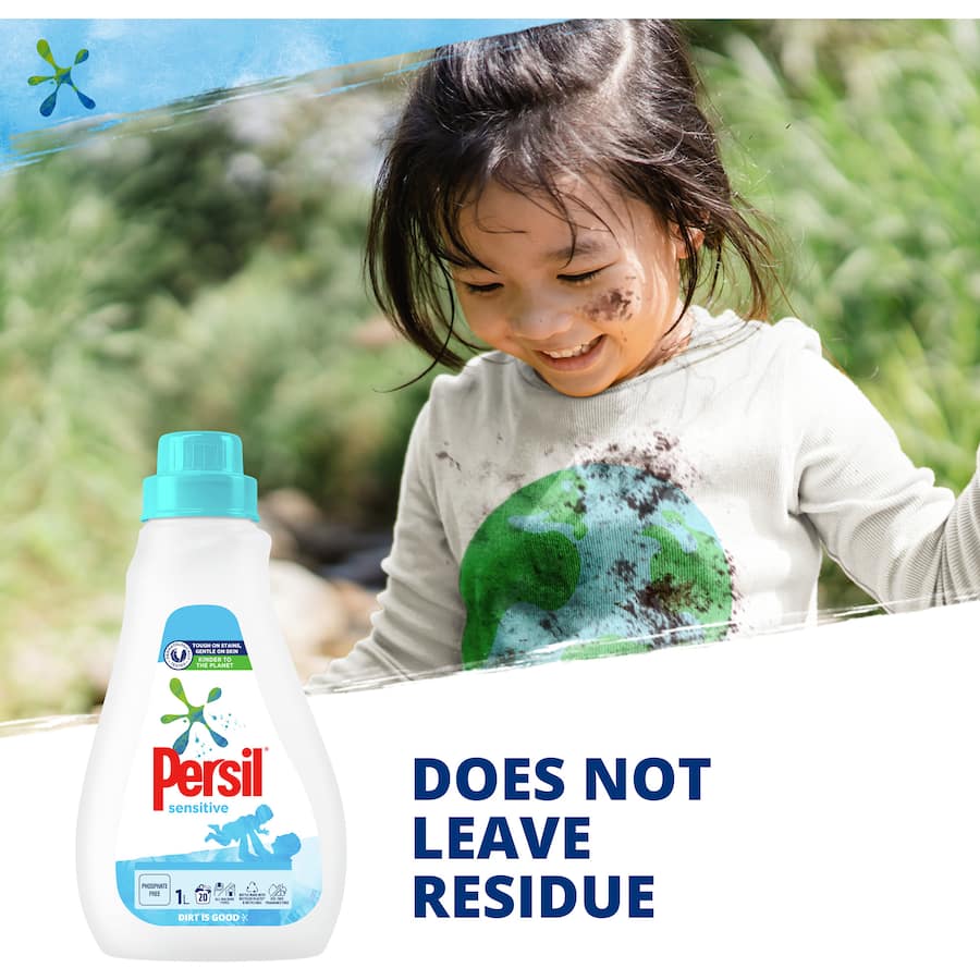 Persil Front & Top Loader Laundry Liquid Sensitive 1L