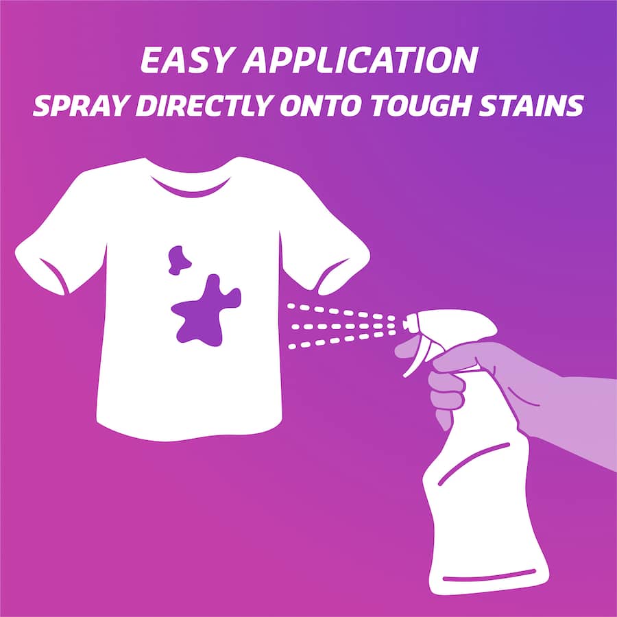 Vanish Preen Oxi Action Stain Remover Spray for color-safe, powerful stain removal on fabrics; ideal for everyday use.
