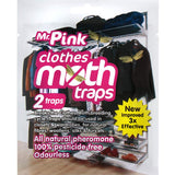 Mr Pink Insect Control Cloth Moth Trap features pheromone-infused sticky boards for effective, eco-friendly moth capture.