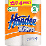 Handee Paper Towels Ultra: absorbent, ultra-strong rolls with 60 sheets, eco-friendly, and made in New Zealand.
