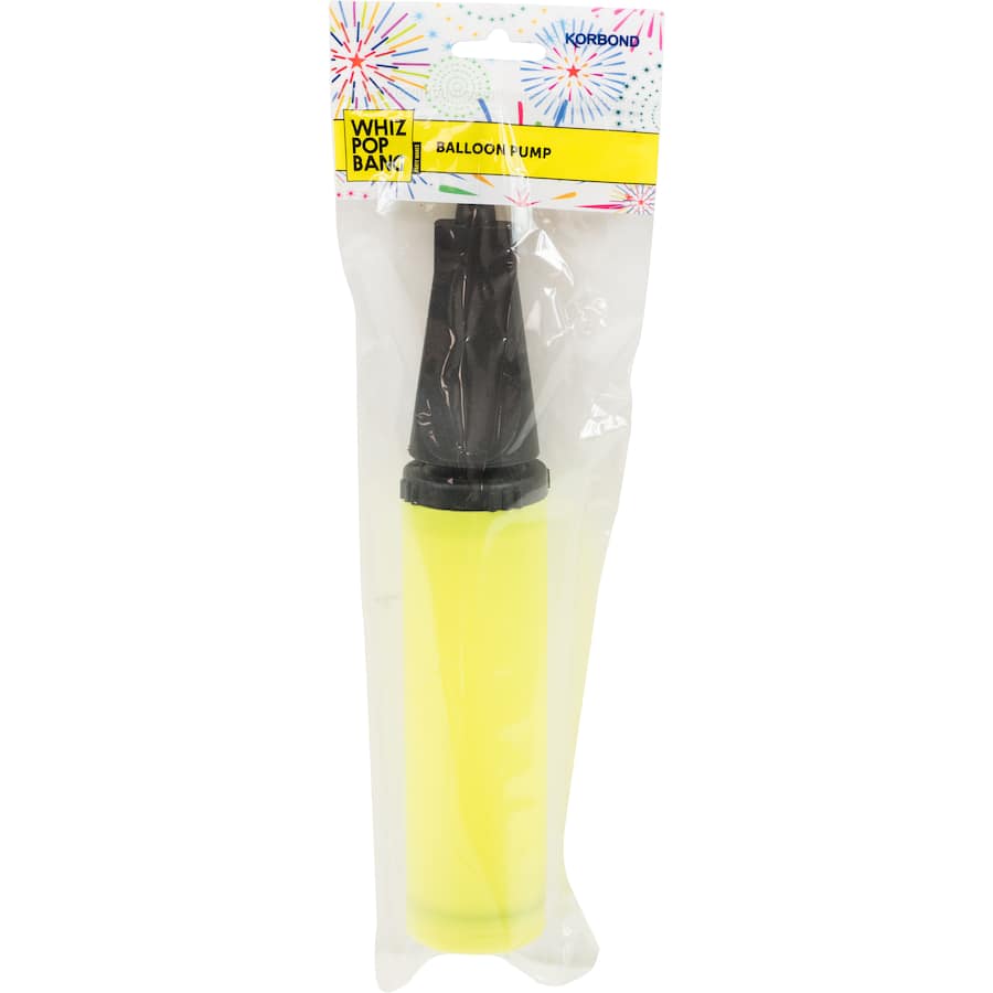 Electric balloon pump for quick inflation of latex and foil balloons, perfect for parties and events.