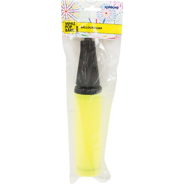 Electric balloon pump for quick inflation of latex and foil balloons, perfect for parties and events.