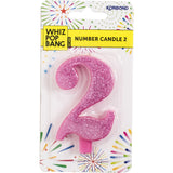 Whiz Pop Bang Candles Number 2 1ea