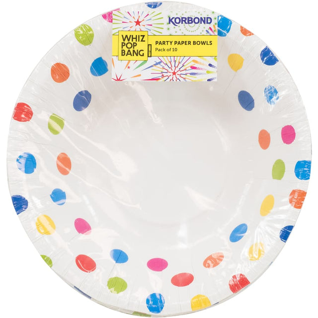 Eco-friendly paper bowls for versatile serving, sturdy and compostable, perfect for any occasion or meal.