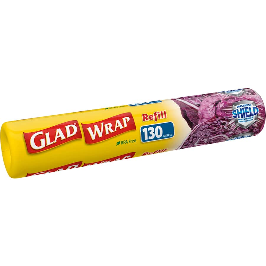 Glad Plastic Wrap Cling Refil 130m