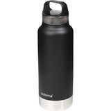 Insulated stainless steel drink bottle keeping beverages cold for 24 hours and hot for 12, perfect for on-the-go hydration.