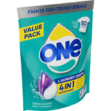 One 4 In 1 Laundry Capsules  50pack