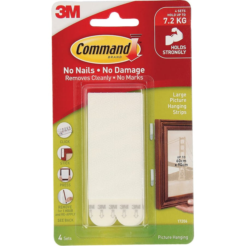 3m Command Hooks & Hangers Picture Hanging Strips