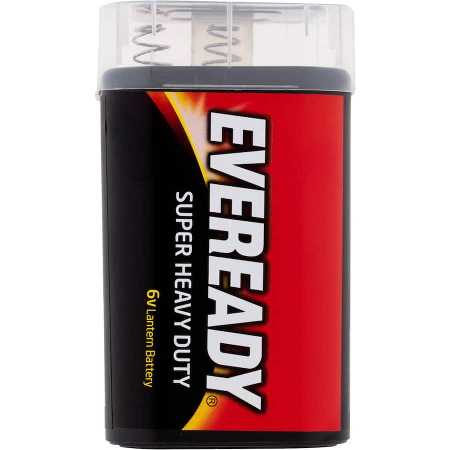 Eveready 6v Heavy Duty Lantern, durable and portable, providing bright light for camping, hiking, and emergencies.