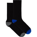 Cushioned crew socks for men, size 11-13, with flat toe seams and durable support for all-day comfort.