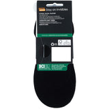 Uw Invisible Footlets for ladies, size 5-8, feature seamless design, super heel grip, and odor control for all-day comfort.