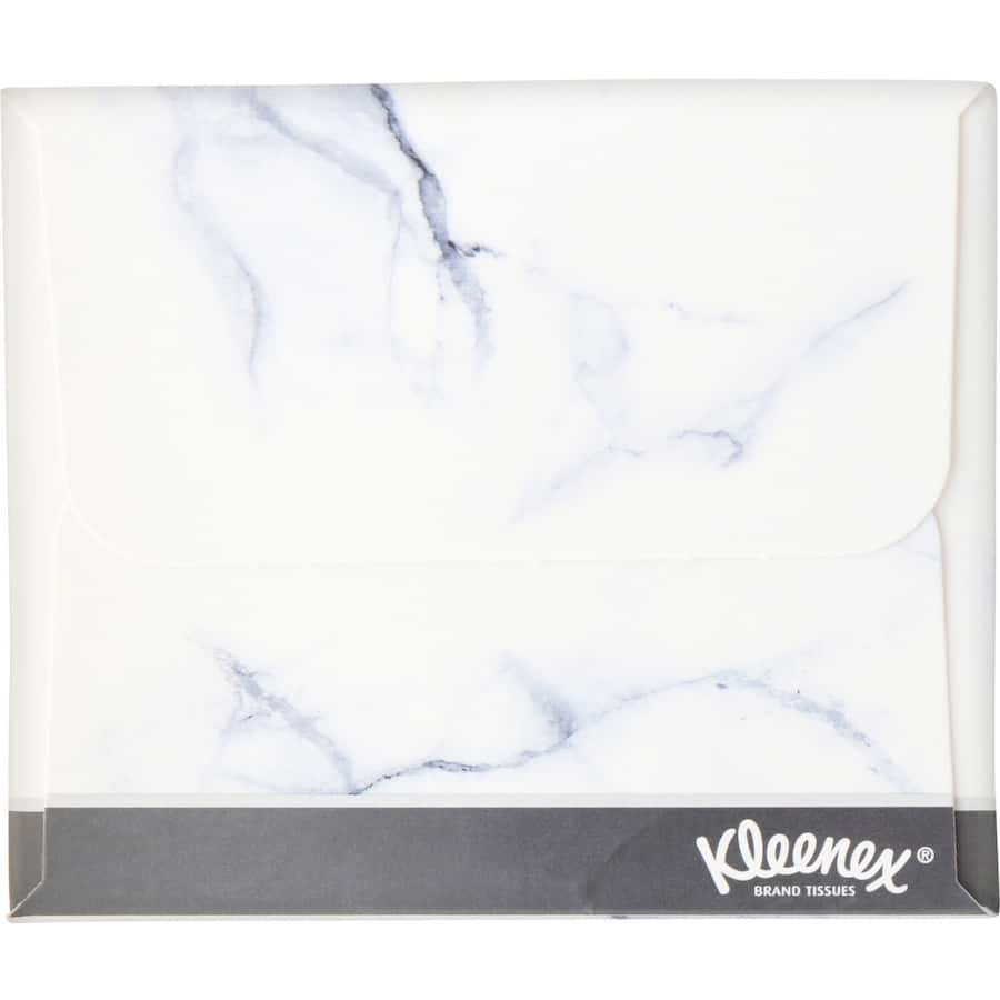Soft 2-ply Kleenex Facial Tissues in a box of 200 sheets, perfect for everyday use during laughs, tears, and sniffles.