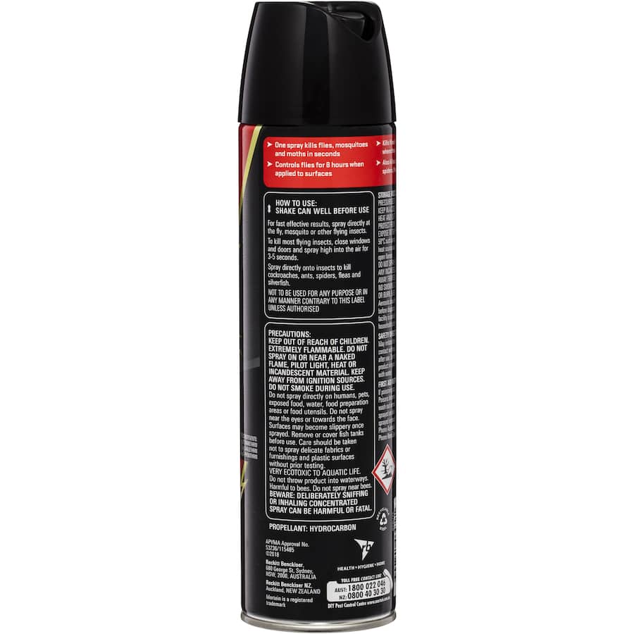 Mortein Powerguard Insect Control Flying Insect Killer Spray 300g