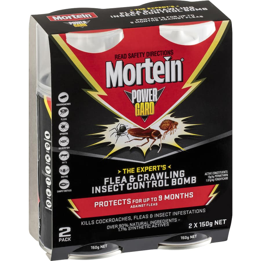 Mortein Powerguard Insect Control Bomb  2pack