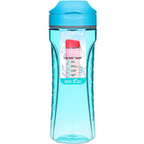 Lightweight BPA-free Tritan bottle with hygienic Twist 'N' Sip lid, perfect for gym and daily hydration.
