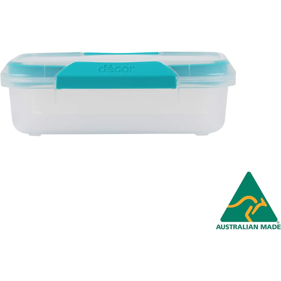 Decor Fresh Seal Container Clips Oblong 600mL