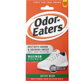 Odor Eaters Maximum Strength Insoles for active wear eliminate foot odour, absorb sweat, and offer triple protection in sneakers.