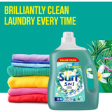 Surf Laundry Liquid 5 In 1 Herbals 4L