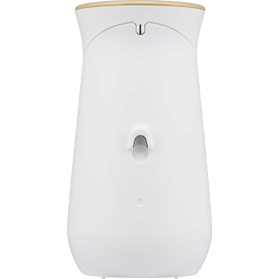 Motion-activated Glade Sense & Spray in Vanilla, designed to refresh any room with essential oils and sleek decor.