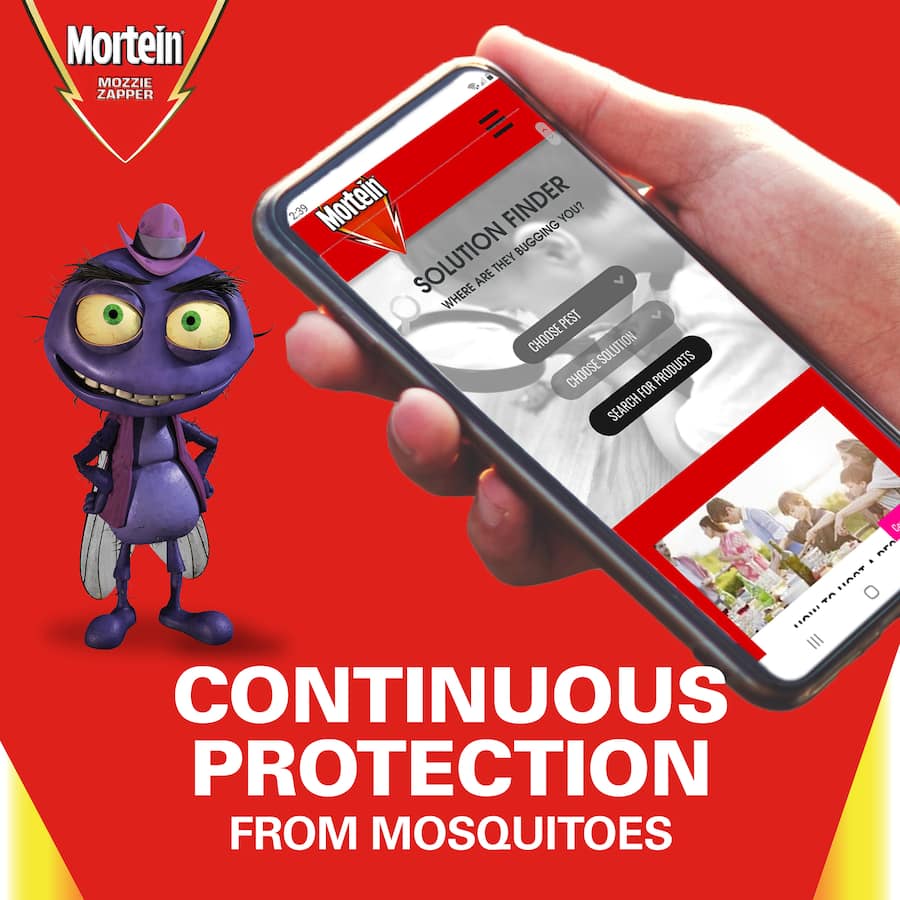 Mortein Peaceful Nights Plug In for effective mosquito and fly repellent, offering 30 nights of odorless protection.