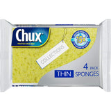 Chux Sponges Thin are versatile, lightweight cleaning sponges for efficient scrubbing and surface care in kitchens and bathrooms.