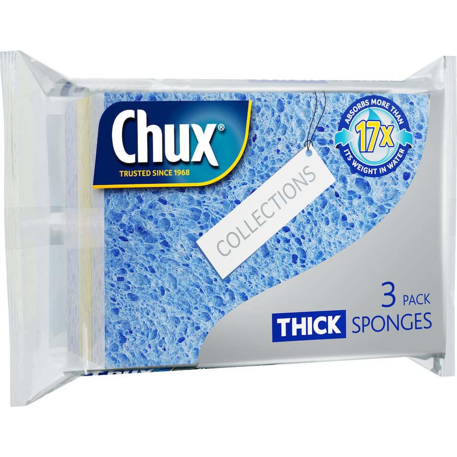 Chux Sponges Thick 3pack