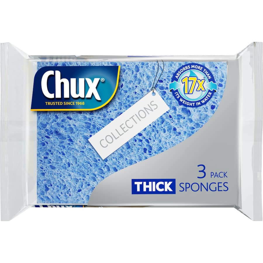 Chux Sponges Thick 3pack