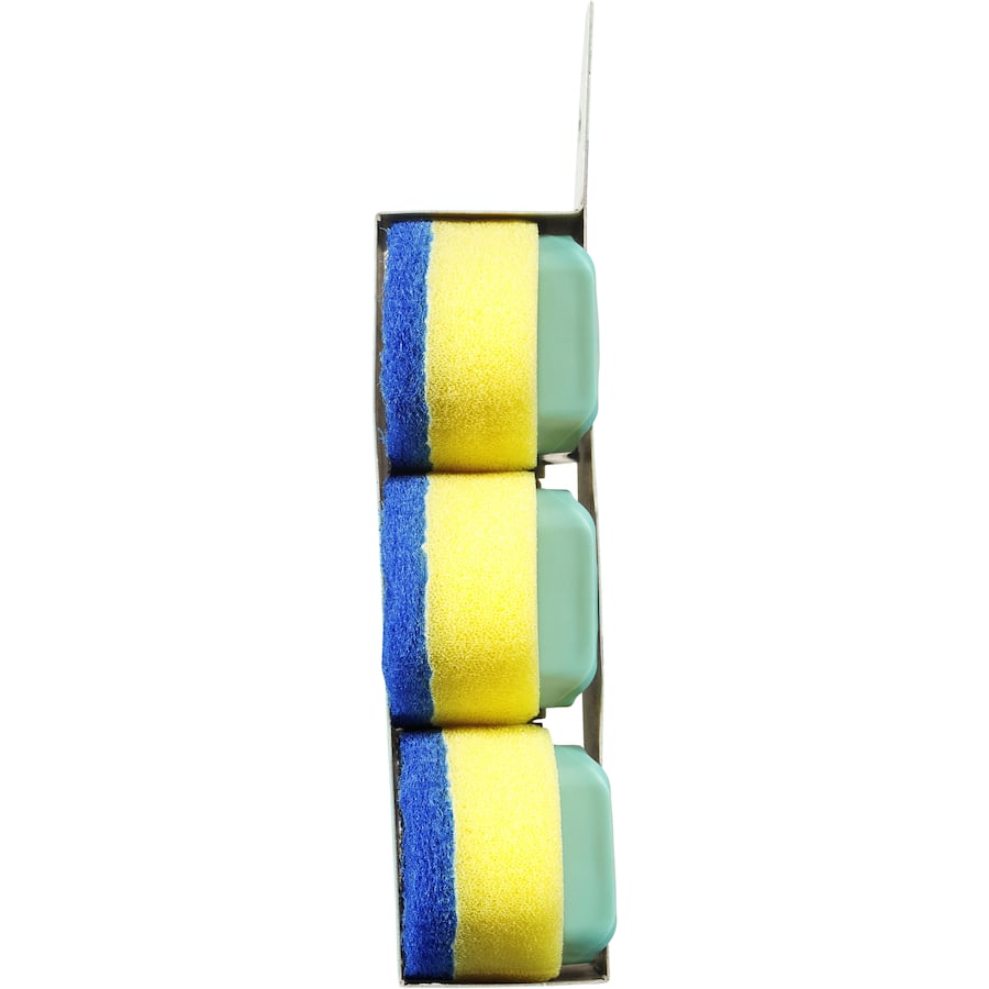 Chux Dish Brush Wand with non-scratch refills for effortless dish cleaning and hard-to-reach surfaces.