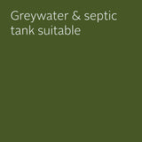 Eco-friendly fabric softener with citrus scent, softens clothes and reduces static for a delightful laundry experience.