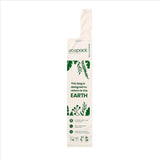 Ecopack Compostable Bin Liners in a roll of 20, made from corn starch, ideal for eco-friendly waste disposal in medium bins.