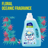 Surf Washing Liquid Coastal Luxury offers 40 washes of floral paradise fragrance, with powerful cleaning and eco-friendly packaging.