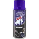 Easy Off Bam Oven & BBQ Cleaner, a fume-free solution for deep cleaning baked-on grease with a fresh lemon scent.
