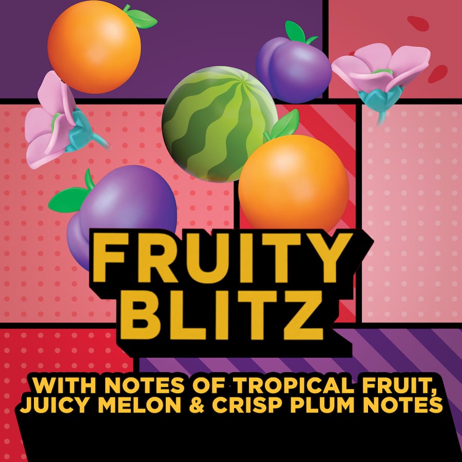 Duck Fresh Toilet Discs Limited Edition in Fruity Blitz fragrance, sticking to the rim for a cleaner, fresher toilet experience.