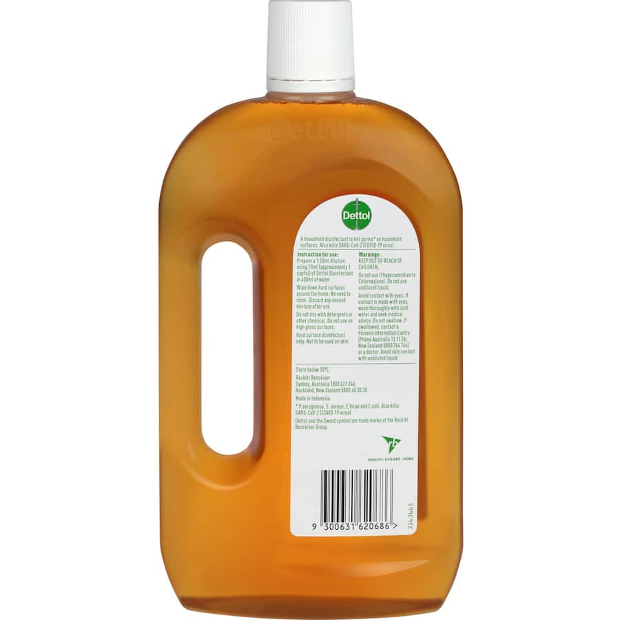 Dettol Antibacterial Household Disinfectant spray for hard surfaces, kills 99.9% of germs, including SARS-CoV-2.