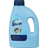 Shine Dishwasher Powder Concentrate: powerful 1kg formula for spotless, streak-free dishes with lemon scent and grease-cutting enzymes.